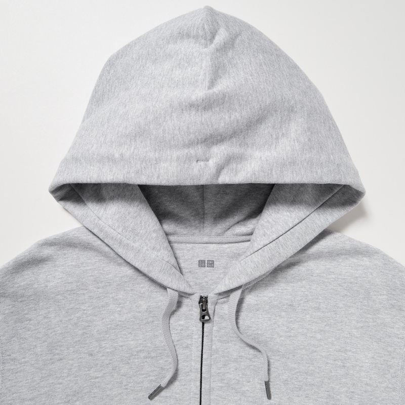 Uniqlo Sweat Full-zip Hoodie Heren Grijs | 8544560