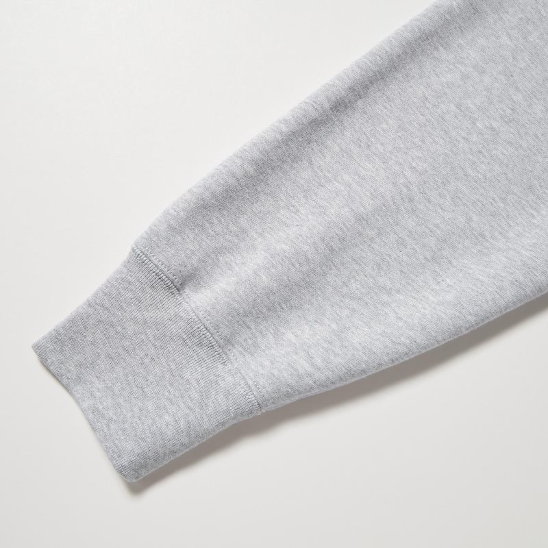 Uniqlo Sweat Full-zip Hoodie Heren Grijs | 8544560