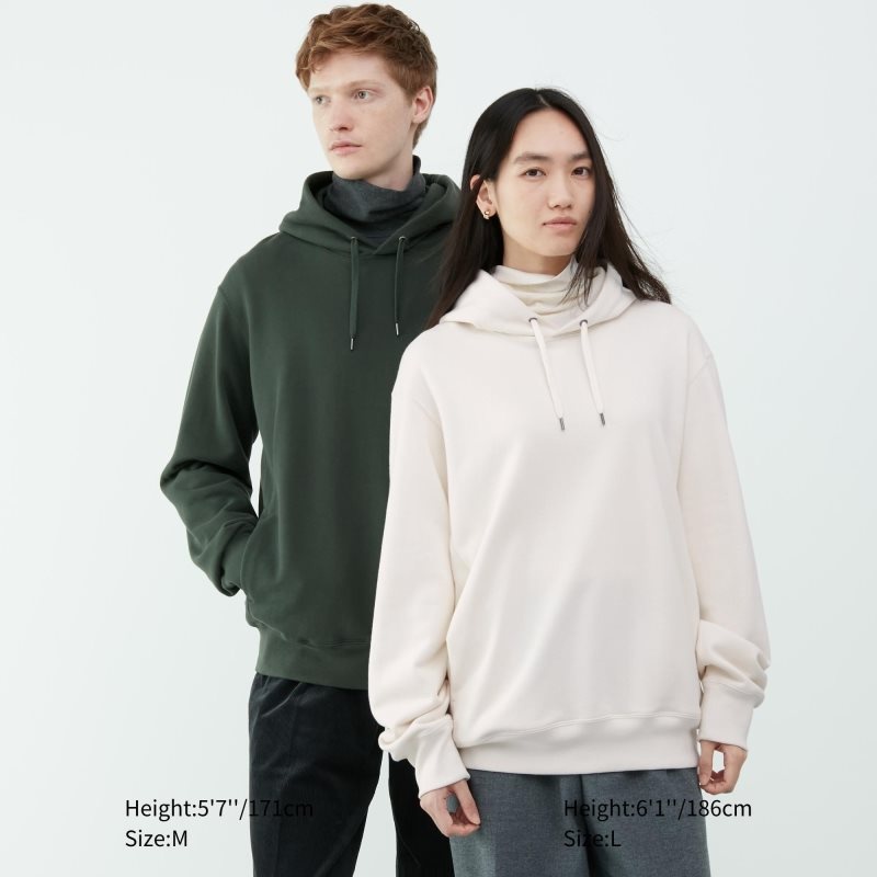 Uniqlo Sweat Pullover Long-sleeve Hoodie Heren Grijs | 8168537