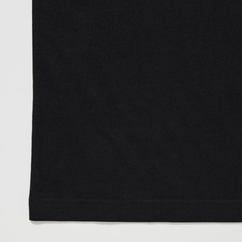 Uniqlo The Brands Hawaii UT Short-Sleeve Aloha Shoyu T-shirts Dames Zwart | 5942405
