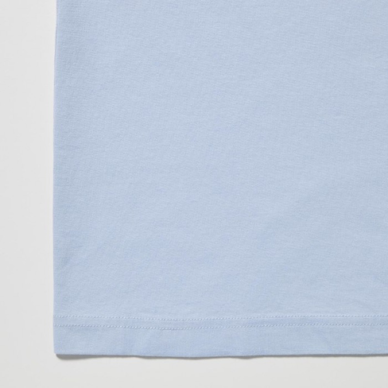 Uniqlo The Brands Hawaii UT Short-Sleeve Matsumoto Shave Ice T-shirts Dames Blauw | 2732374