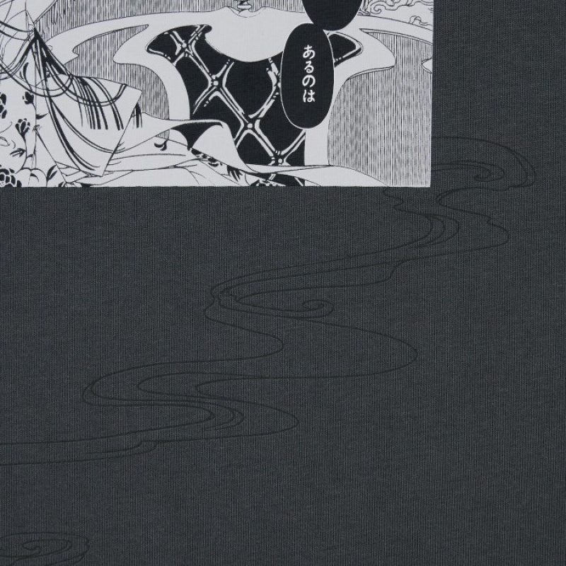 Uniqlo The World of CLAMP UT Short Sleeve T-shirts Dames Grijs | 2502818
