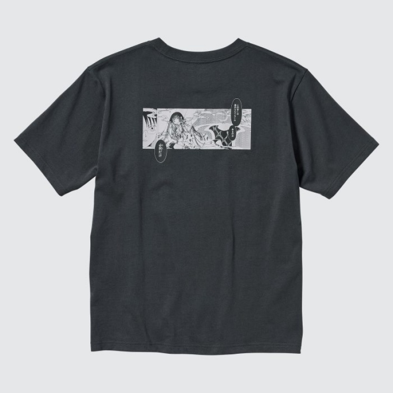 Uniqlo The World of CLAMP UT Short Sleeve T-shirts Dames Grijs | 2502818