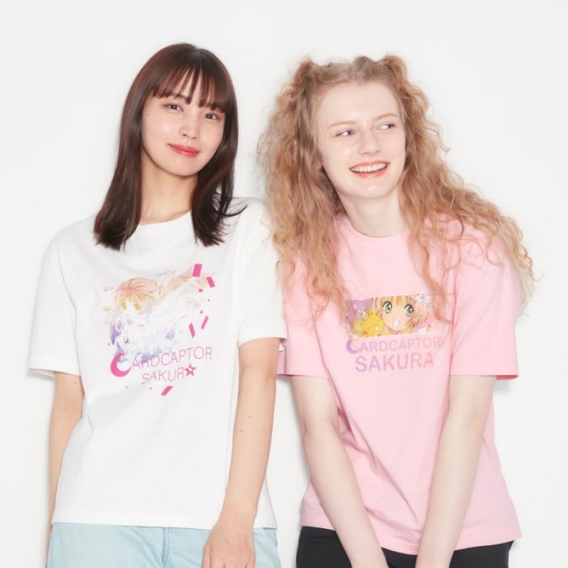 Uniqlo The World of CLAMP UT Short Sleeve T-shirts Dames Wit | 8383027