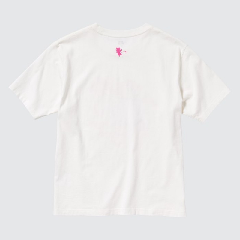 Uniqlo The World of CLAMP UT Short Sleeve T-shirts Dames Wit | 8383027