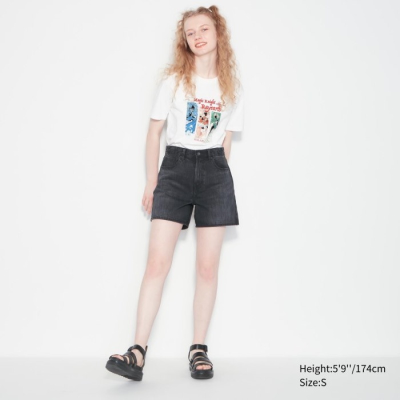 Uniqlo The World of CLAMP UT Short Sleeve T-shirts Dames Wit | 9961147