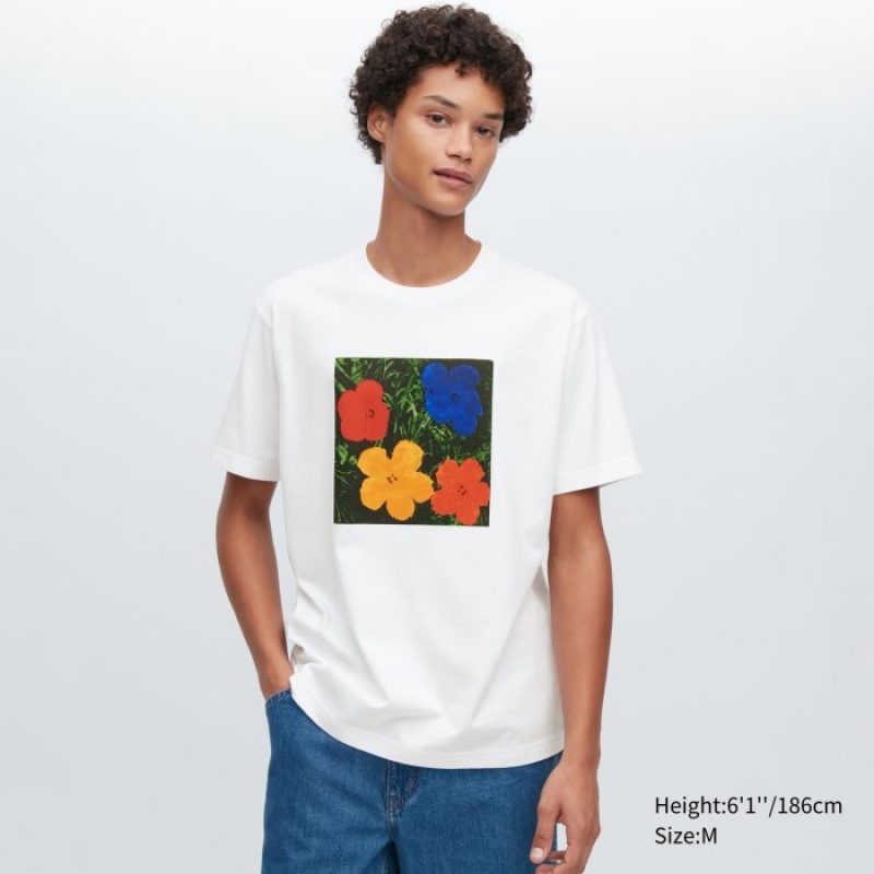 Uniqlo UT Archive UT Short Sleeve Andy Warhol T-shirts Dames Wit | 1575258