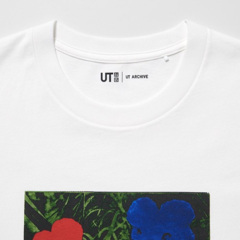 Uniqlo UT Archive UT Short Sleeve Andy Warhol T-shirts Dames Wit | 1575258