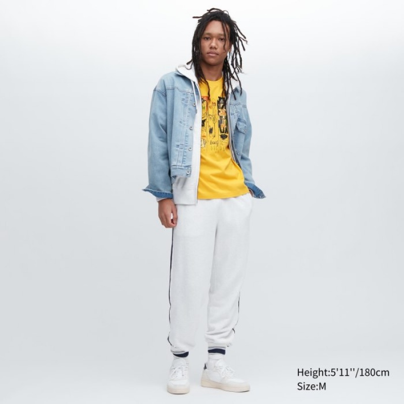 Uniqlo UT Archive UT Short Sleeve Jean-Michel Basquiat T-shirts Dames Geel | 4043314