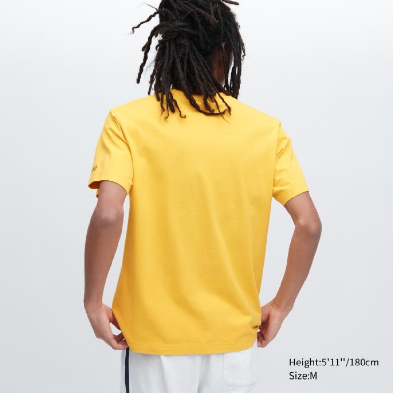 Uniqlo UT Archive UT Short Sleeve Jean-Michel Basquiat T-shirts Dames Geel | 4043314