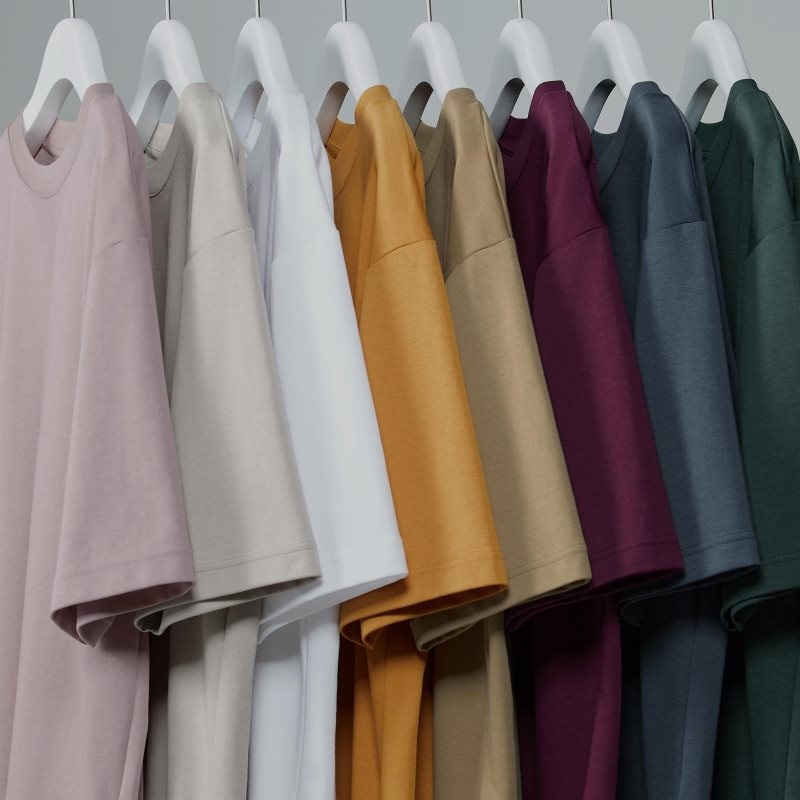 Uniqlo U AIRism Cotton Oversized Crew Neck Half-Sleeve T-shirts Heren Wit | 1846065