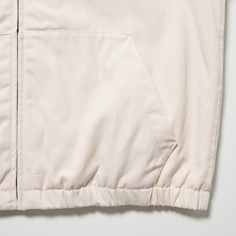Uniqlo U Zip-up Jassen Heren Zwart | 1992156