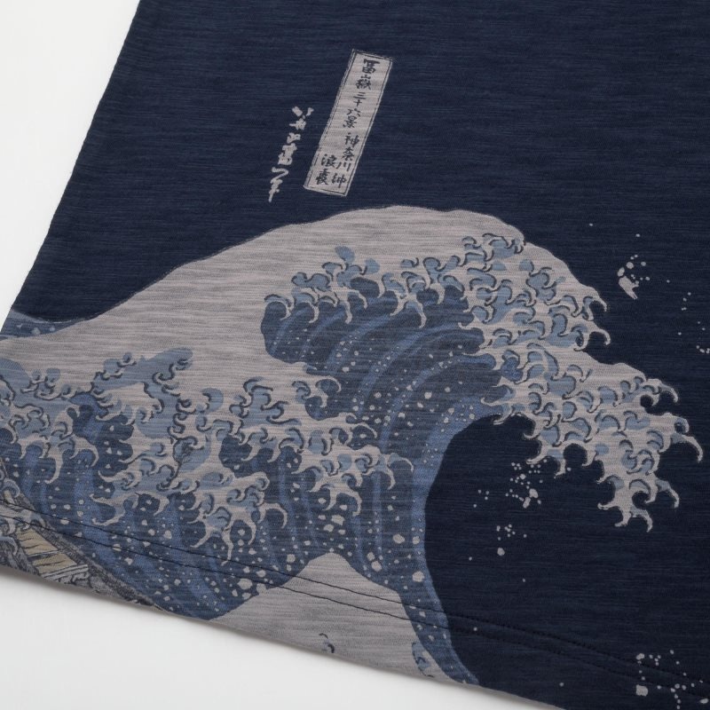 Uniqlo Ukiyo-e Ut Short-sleeve Graphic T-shirts Heren Donkerblauw | 9219948