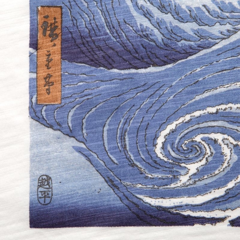 Uniqlo Ukiyo-e Ut Short-sleeve Graphic T-shirts Heren Blauw | 9068234