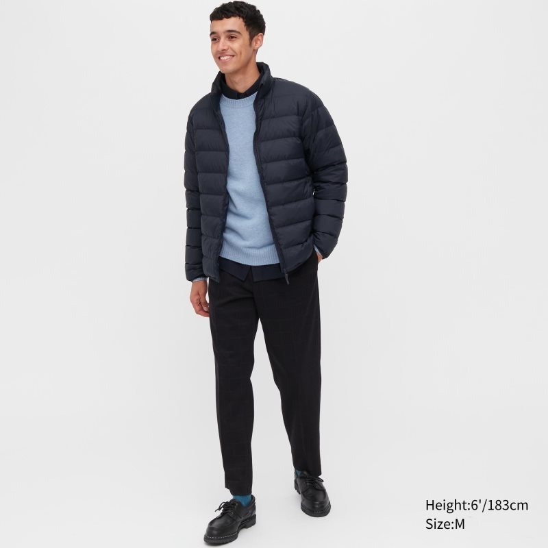 Uniqlo Ultra Light Down 3d Cut Narrow Quilt Jassen Heren Zwart | 2229026