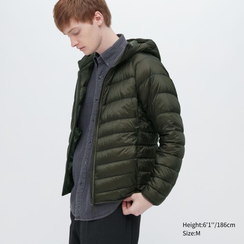 Uniqlo Ultra Light Down 3d Cut Parka Heren Olijfgroen | 3067713