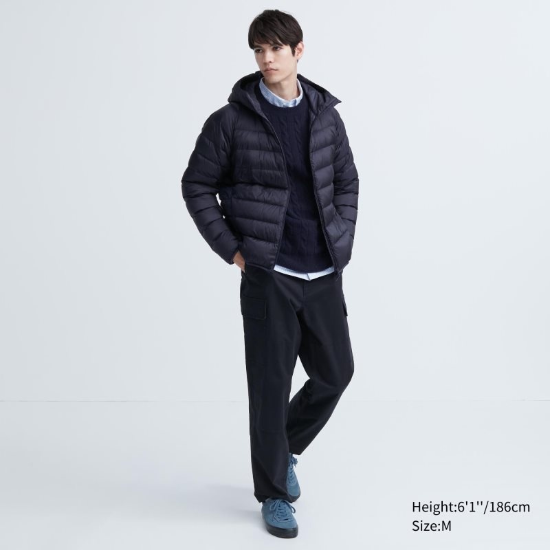 Uniqlo Ultra Light Down 3d Cut Parka Heren Olijfgroen | 900631