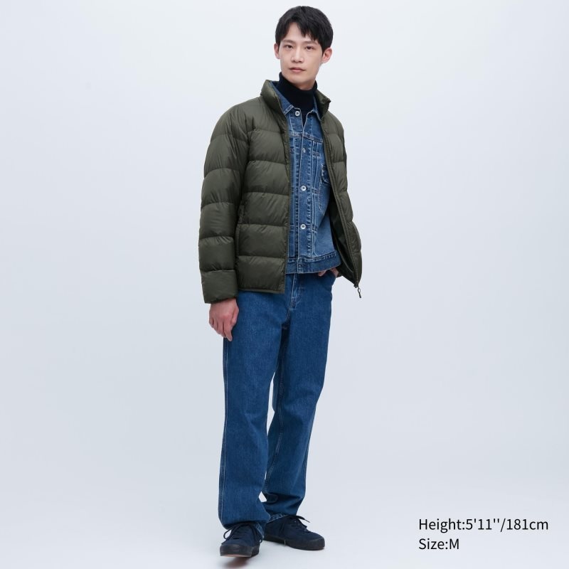 Uniqlo Ultra Light Down 3d Cut Wide Quilt Jassen Heren Donkerblauw | 3161155