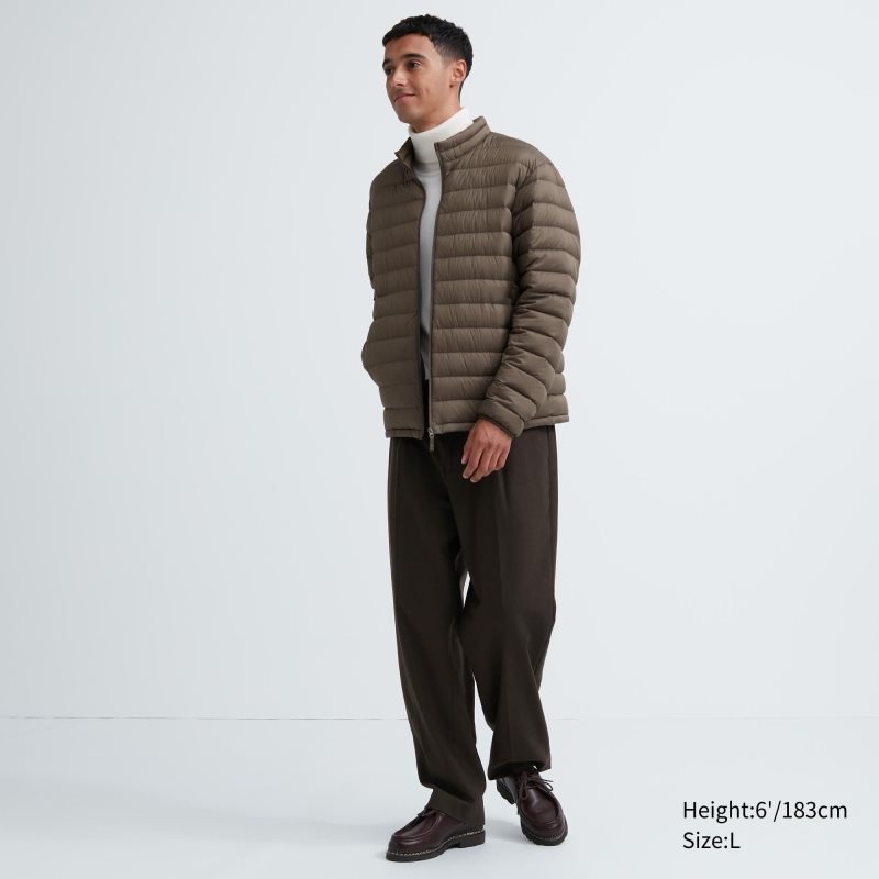Uniqlo Ultra Light Down Jassen Heren Bruin | 1237939