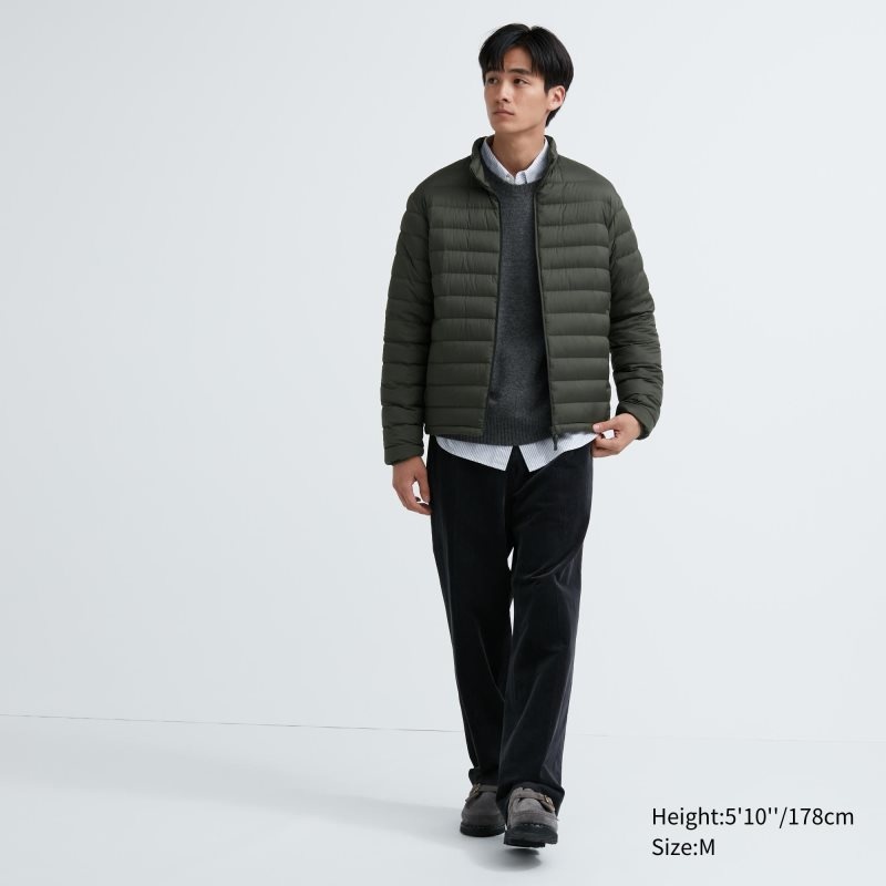 Uniqlo Ultra Light Down Jassen Heren Bruin | 1237939