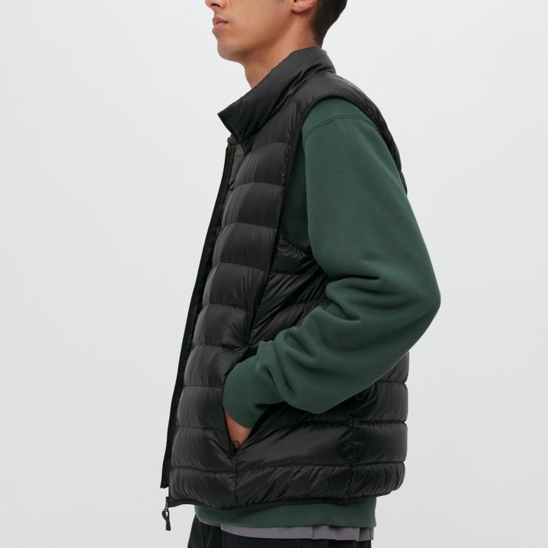 Uniqlo Ultra Light Down Narrow Quilt Vest Heren Donkerblauw | 1674654