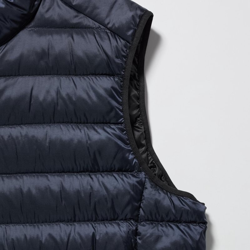 Uniqlo Ultra Light Down Narrow Quilt Vest Heren Donkerblauw | 1674654