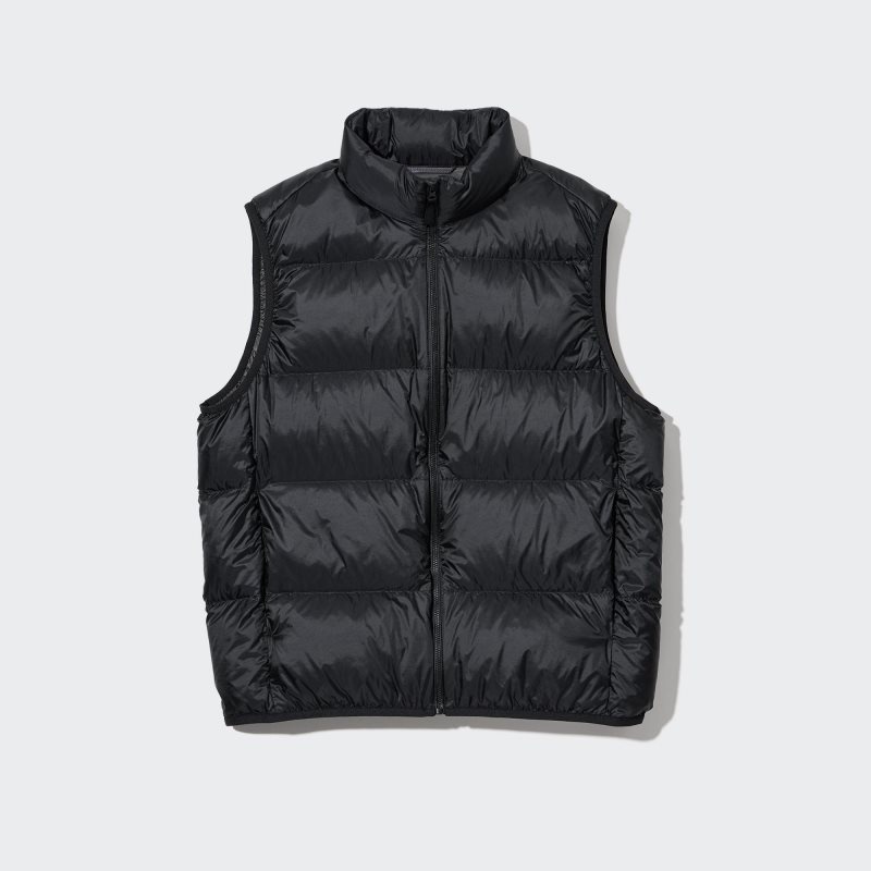 Uniqlo Ultra Light Down Wide Quilt Vest Heren Groen | 510610