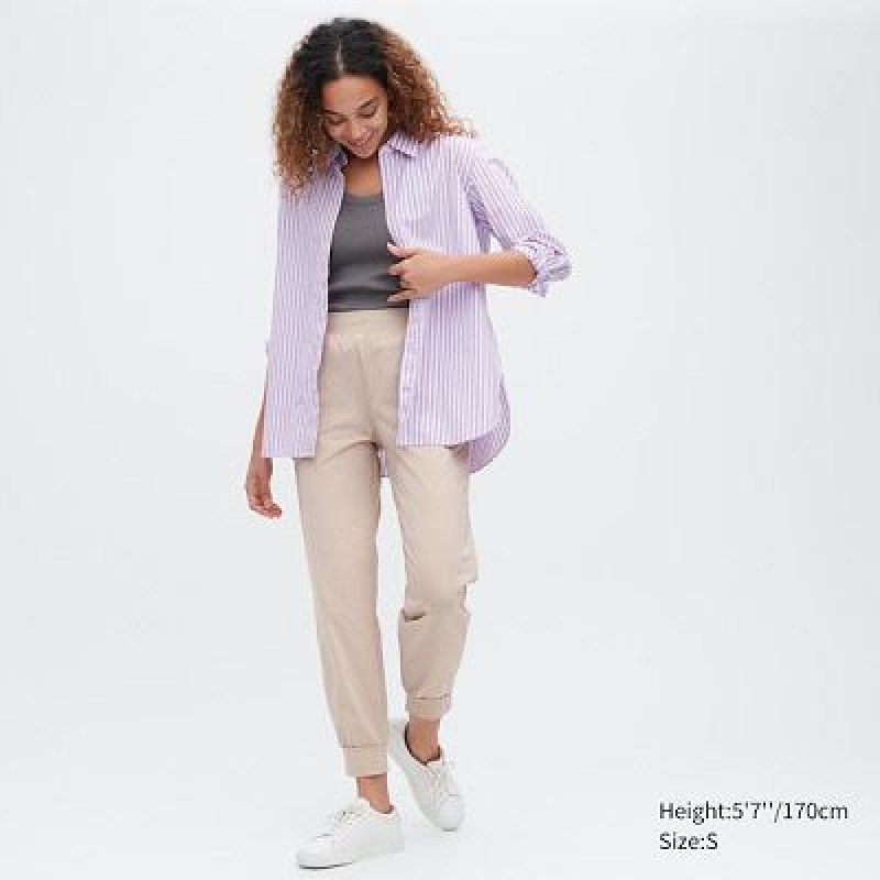 Uniqlo Ultra Stretch AIRism Joggingbroek Dames Wit | 9915956