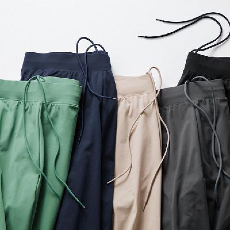Uniqlo Ultra Stretch AIRism Joggingbroek Dames Groen | 6012610