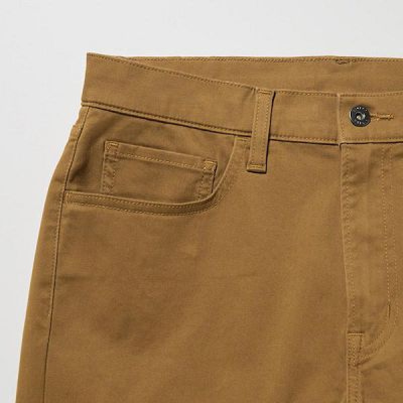 Uniqlo Ultra Stretch Color Jeans Dames Bruin | 5077835