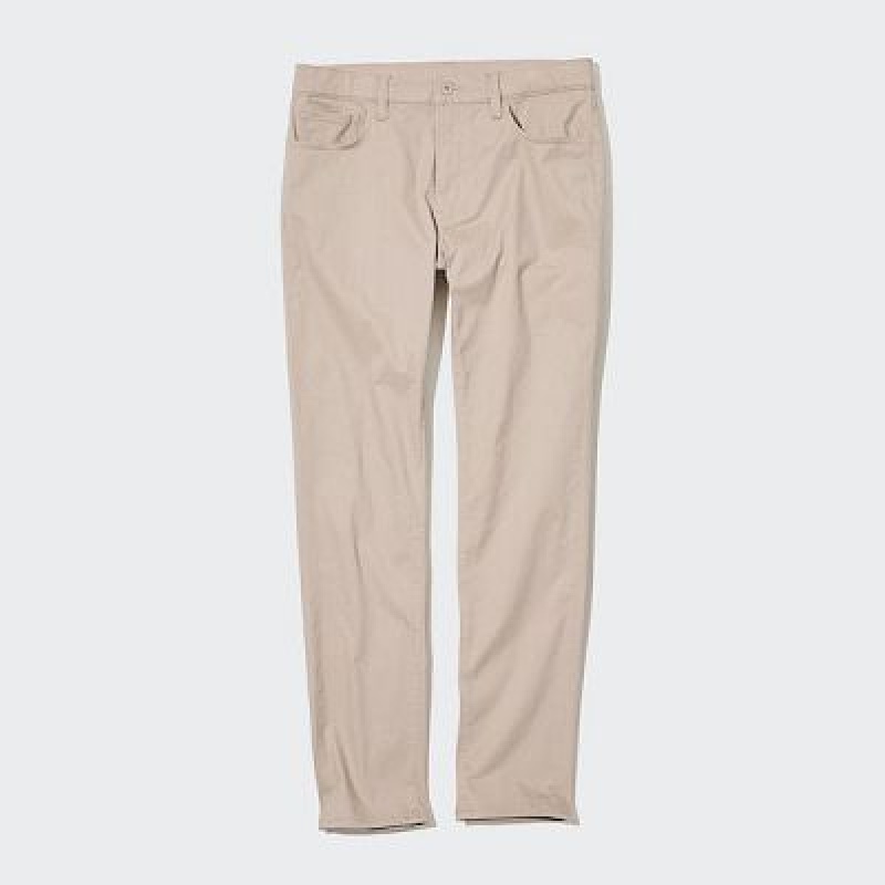 Uniqlo Ultra Stretch Color Jeans Dames Beige | 8460167
