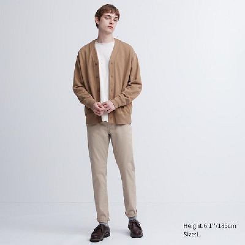Uniqlo Ultra Stretch Color Jeans Dames Beige | 8460167