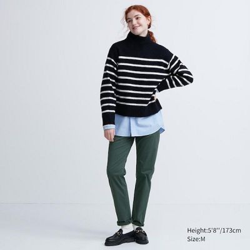 Uniqlo Ultra Stretch Color Jeans Dames Zwart | 1878437