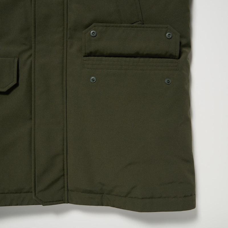 Uniqlo Ultra Warm Hybrid Down Jassen Heren Zwart | 1475012