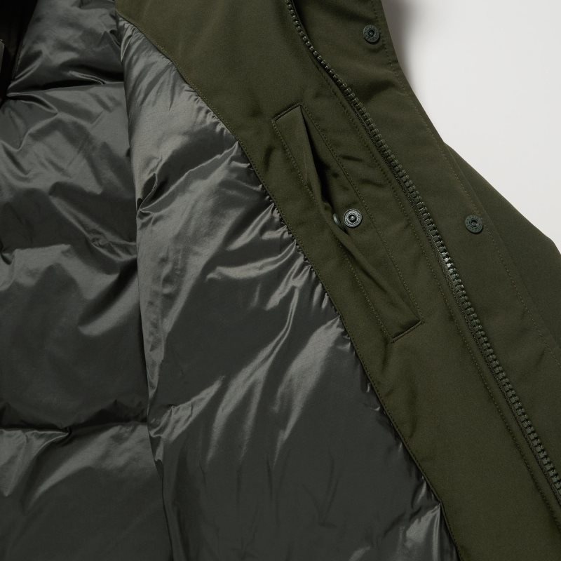 Uniqlo Ultra Warm Hybrid Down Jassen Heren Zwart | 1475012