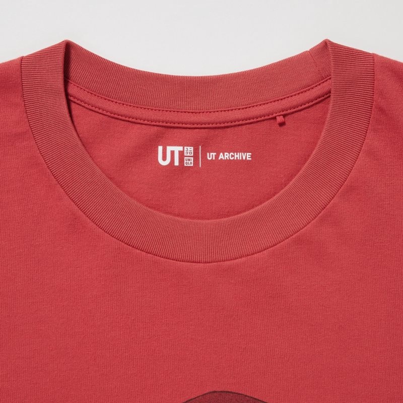 Uniqlo Ut Archive Ut Bleach Short-sleeve Graphic T-shirts Heren Rood | 4308588