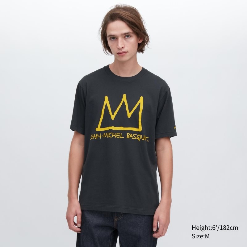 Uniqlo Ut Archive Ut Short Sleeve Graphic Jean-michel Basquiat T-shirts Heren Grijs | 1296703