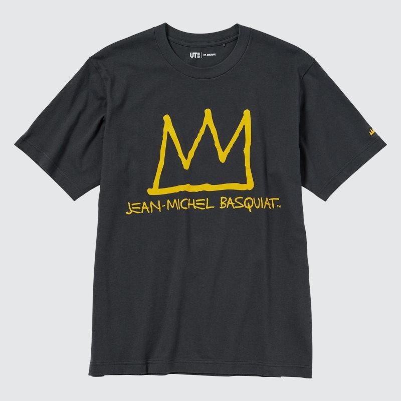 Uniqlo Ut Archive Ut Short Sleeve Graphic Jean-michel Basquiat T-shirts Heren Grijs | 1296703