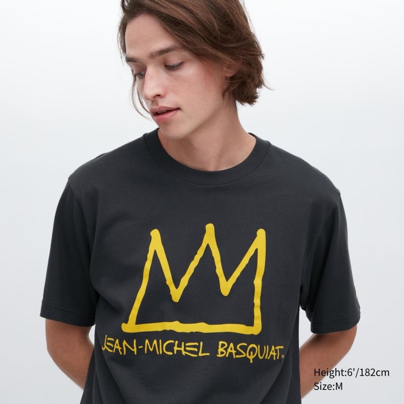Uniqlo Ut Archive Ut Short Sleeve Graphic Jean-michel Basquiat T-shirts Heren Grijs | 1296703
