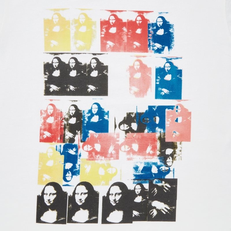 Uniqlo Ut Archive Ut Short Sleeve Graphic Andy Warhol T-shirts Heren Wit | 7112410