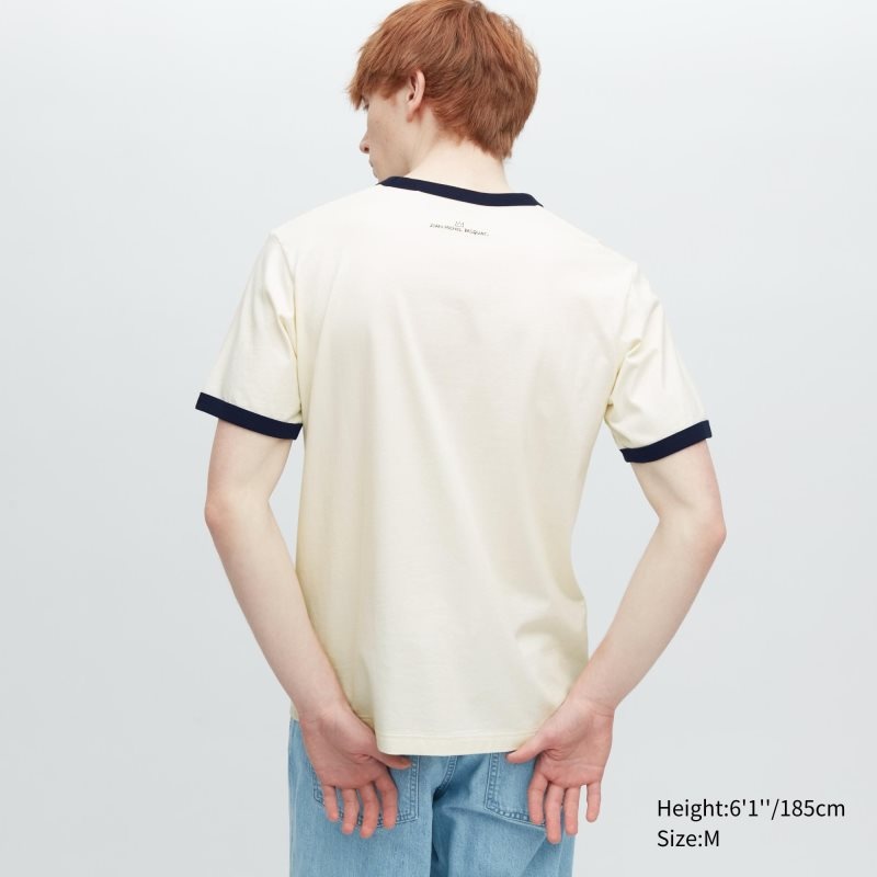 Uniqlo Ut Archive Ut Short Sleeve Graphic Jean-michel Basquiat T-shirts Heren Wit | 8601122