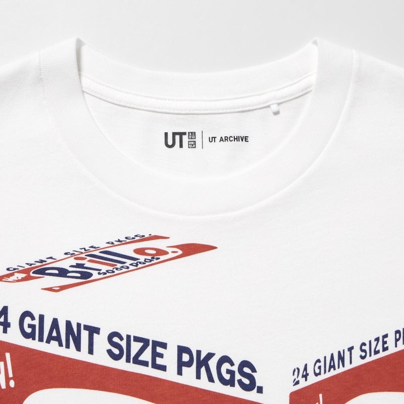 Uniqlo Ut Archive Ut Short Sleeve Graphic Andy Warhol T-shirts Heren Wit | 6628334