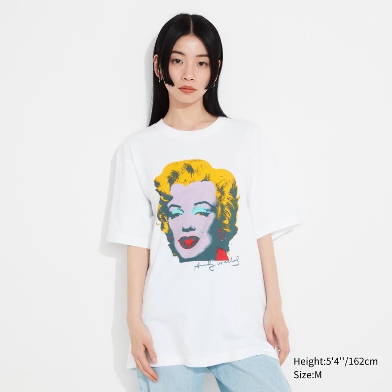 Uniqlo Ut Archive Ut Short Sleeve Graphic Andy Warhol T-shirts Heren Wit | 2168796