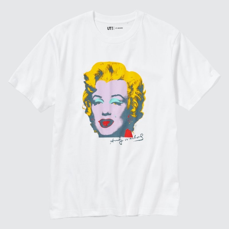 Uniqlo Ut Archive Ut Short Sleeve Graphic Andy Warhol T-shirts Heren Wit | 2168796