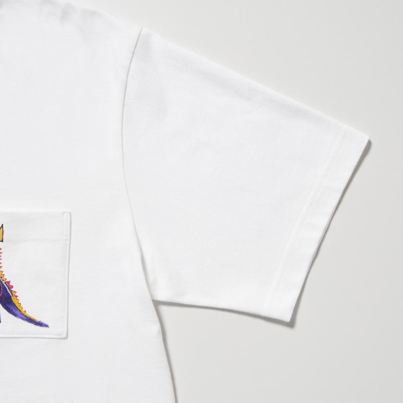 Uniqlo Ut Archive Ut Short Sleeve Graphic Jean-michel Basquiat T-shirts Heren Wit | 3892457