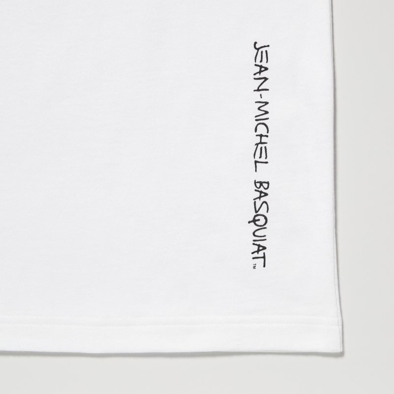 Uniqlo Ut Archive Ut Short Sleeve Graphic Jean-michel Basquiat T-shirts Heren Wit | 3892457