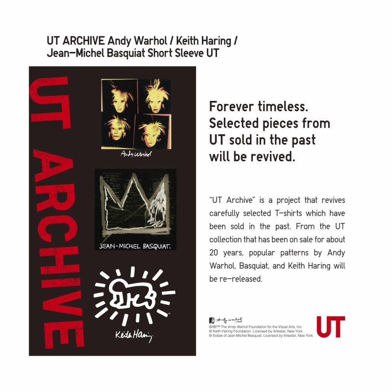 Uniqlo Ut Archive Ut Short Sleeve Graphic Jean-michel Basquiat T-shirts Heren Wit | 3892457