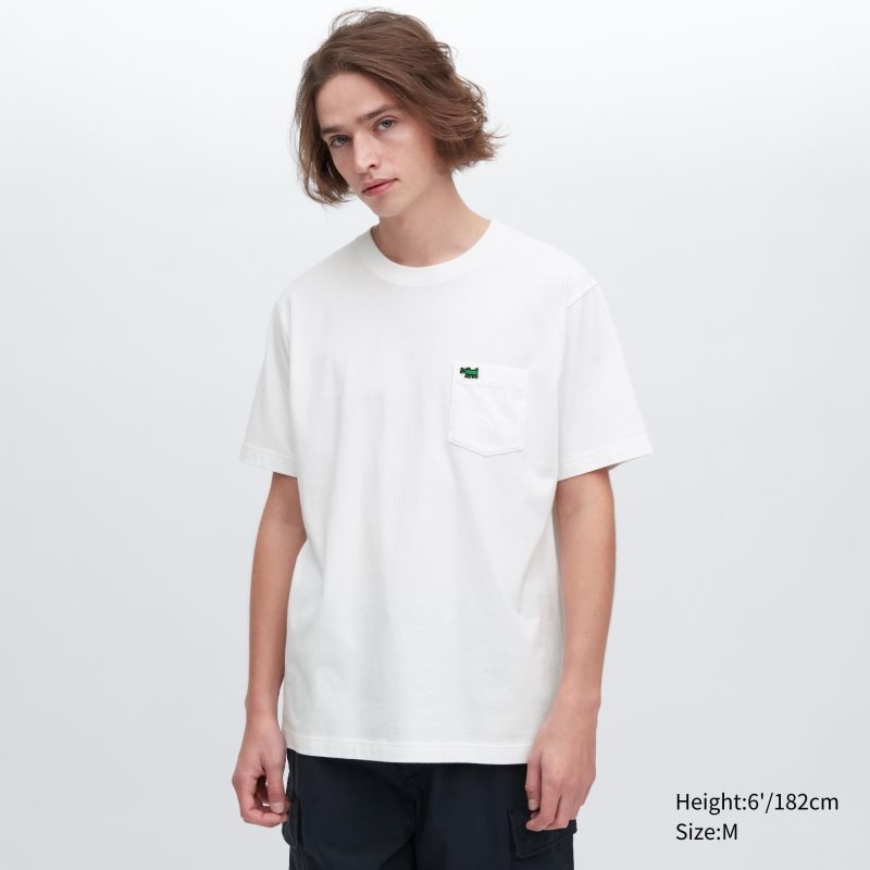 Uniqlo Ut Archive Ut Short Sleeve Graphic Keith Haring T-shirts Heren Wit | 6070271