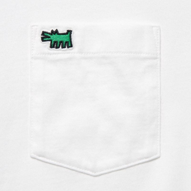 Uniqlo Ut Archive Ut Short Sleeve Graphic Keith Haring T-shirts Heren Wit | 6070271