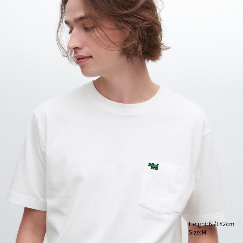 Uniqlo Ut Archive Ut Short Sleeve Graphic Keith Haring T-shirts Heren Wit | 6070271